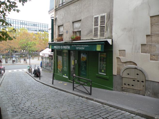  restaurant italien Mezzo di Pasta, rue des Boulangers